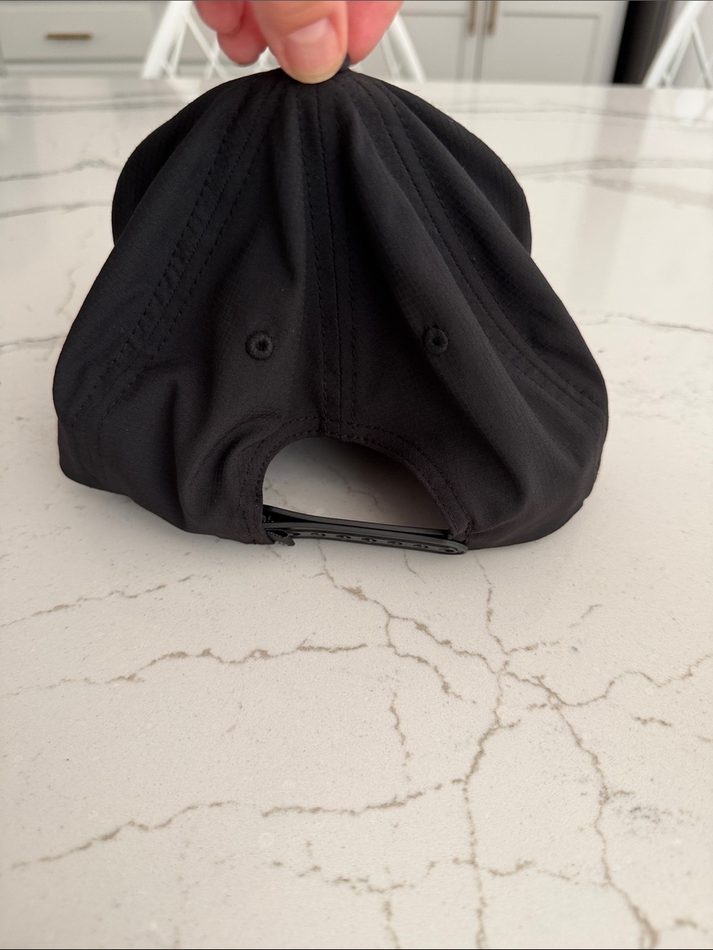 Travis Mathew Wanderlust SnapBack Hat - Black - Picture 6 of 9